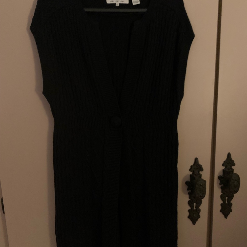 Eight Eight Eight Black Knit Top